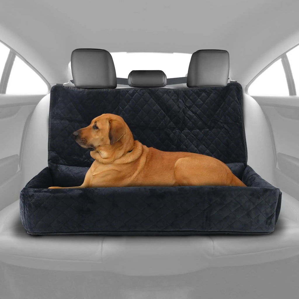 Wrigley-Approved Luxury Dog Car Seat for Large Dogs