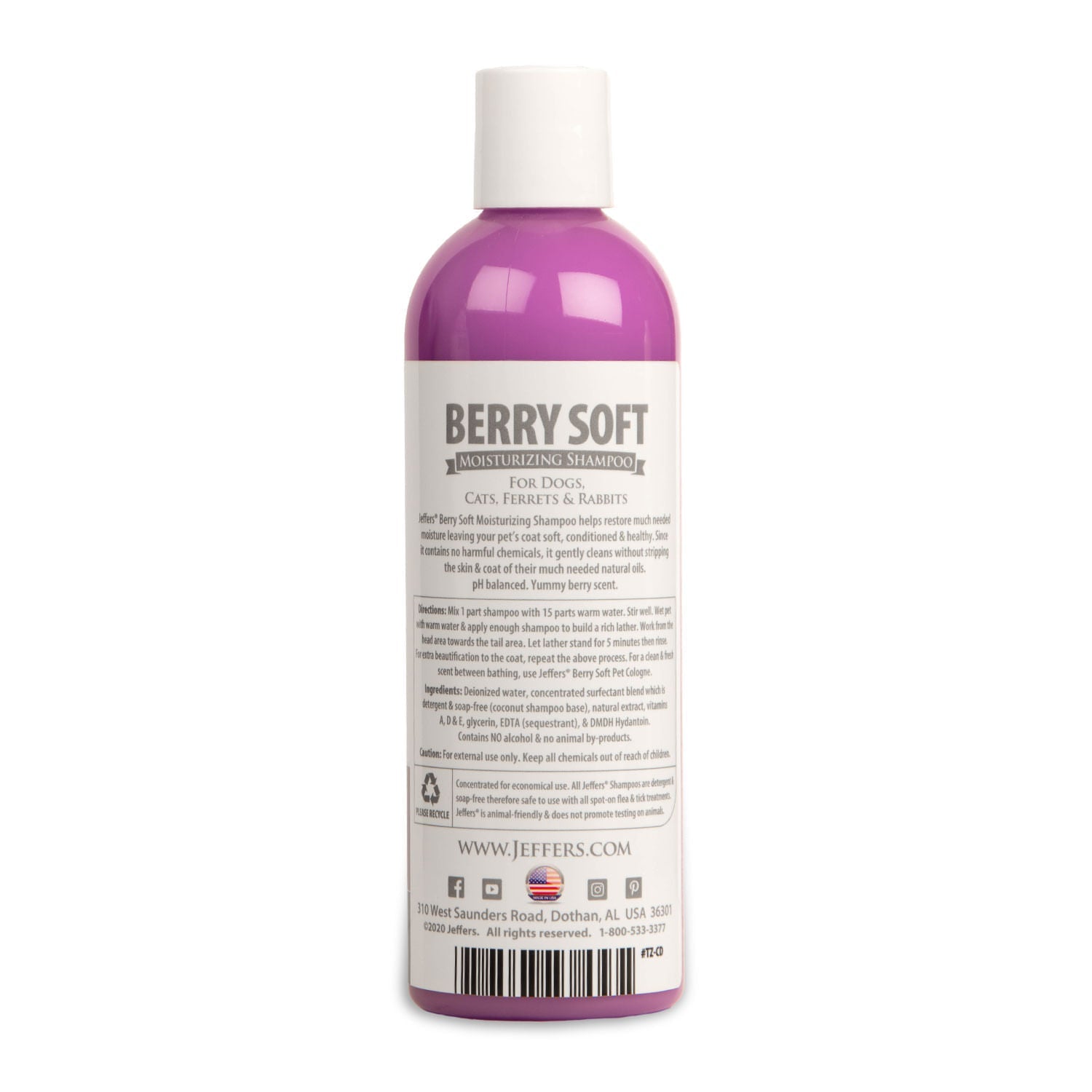 Wrigley's Favorite Shampoo Jeffers Moisturizing Shampoos for Pets